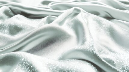 Obraz premium Elegant Silky Fabric with Soft Folds and Shimmering Texture