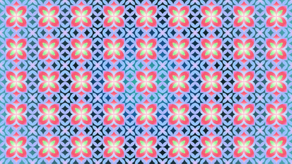 Prismatic Elegance of Floral Geometry