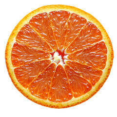 Close up grapefruit slice image for food marketing