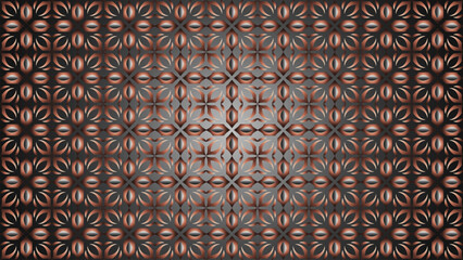 Aurora Rhythm of Ornamental Symmetry