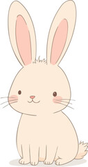 Cute bunny illustration