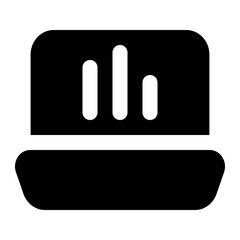 analytics icon for illustration