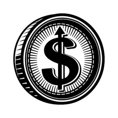 dollar sign vector