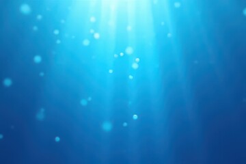 Floating Bubbles Underwater