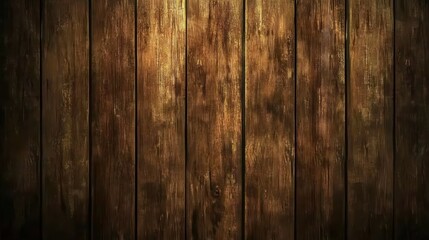 Naklejka premium Dark Brown Wooden Planks Background Texture Image