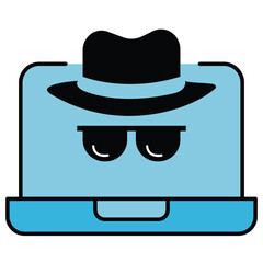 Spyware Icon Vector Design
