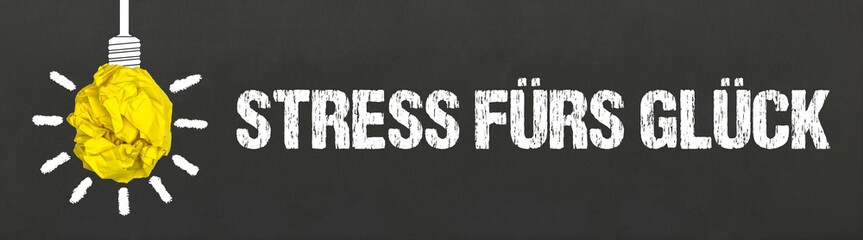 Stress fürs Glück	
