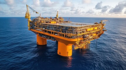 Offshore Oil Platform: A Colossus of the Sea
