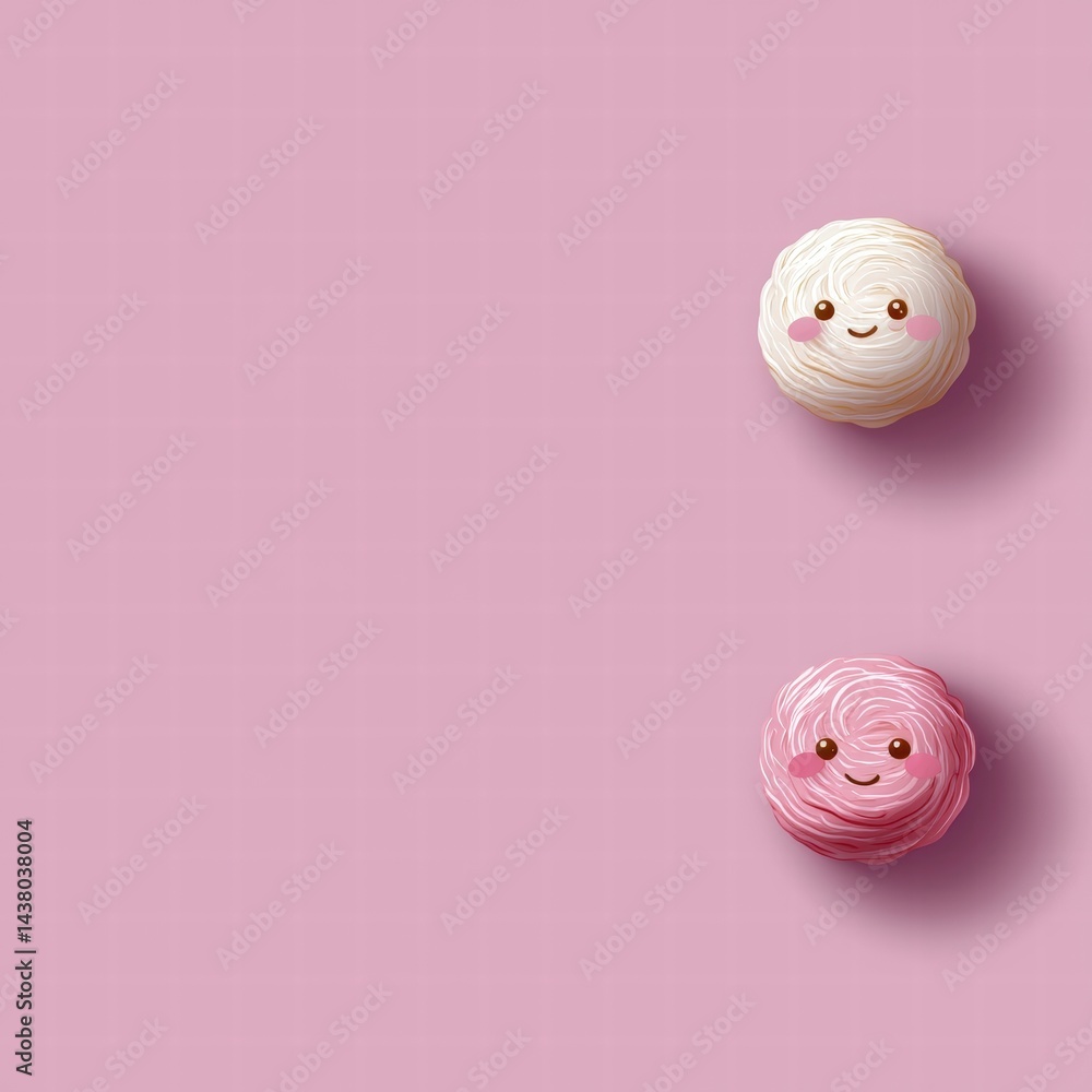 Poster a surreal abstract representation of repeated patterns evoking a sense of intrigue and curiosity