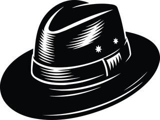 Traditional Australian Hat Icon
