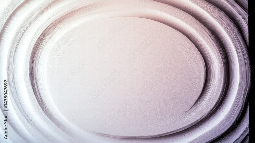 Poster circular object positioned on a black background creating a dramatic visual effect and intriguing fo