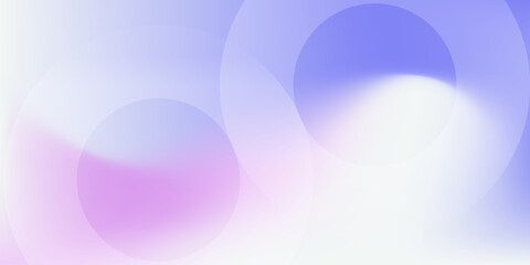 Abstract pastel banner background. Glowing geometric shapes graphic design. Round elements. Futuristic circle shapes. Suit for presentation, cover, brochure, website, flyer, business, poster, booklet