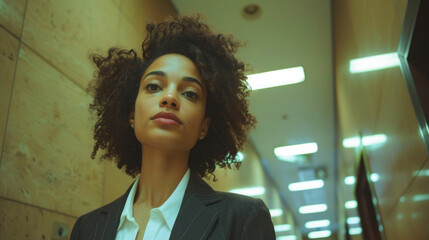 Empowered Business Leader – Young Executive Radiating Confidence and Success