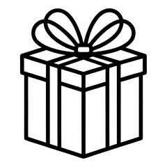 gift box isolated on white