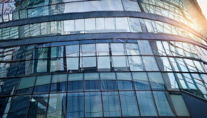 Architecture and construction glass material background