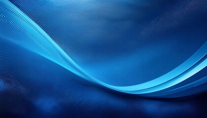 Obraz premium Dynamic blue background with layered textures and subtle dot patterns, creating a sleek