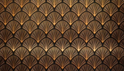  Vector abstract art deco luxury pattern, golden vintage artistic background with geometric 