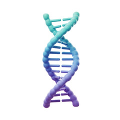 DNA Helix: A 3D Render of Genetic Code