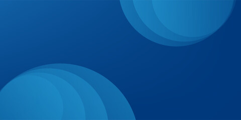 Abstract blue color background. Dynamic shapes composition. Vector illustration