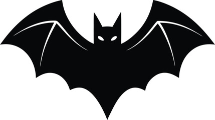 bat-icon---sports-or-animal-symbol-on-white-