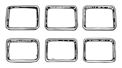 Baking sheet set line art