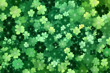 Modern abstract floral background