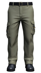 Green Cargo Pants: Military Style Utility Pants for Outdoor Adventures and Everyday Casual Wear