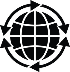 globe-with-arrows---international-shipping-icon-on.eps