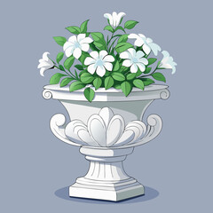 A beautiful spring bouquet of snowdrop flowers, a floral vector illustration perfect for nature-inspired card design