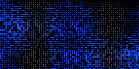 Dark BLUE vector pattern. Brand-new rectangular template. Shining geometric sample. Repeating theme with rectangular shapes. Texture for your design