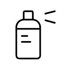 air freshener line art icon vector illustration