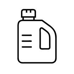 floor cleaner bottle icon vector illustration