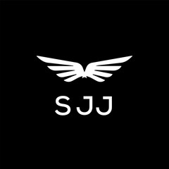 SJJ Letter Initial Logo Design Template Vector Illustration
