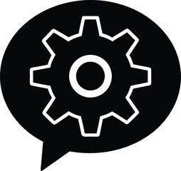 speech-bubble-with-settings-gear-icon---customized.eps
