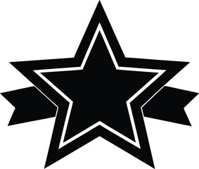 star-with-ribbon-icon---recognition-or-badge