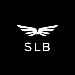 SLB Letter Initial Logo Design Template Vector Illustration