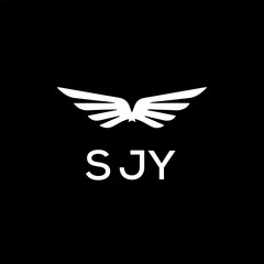 SJY Letter Initial Logo Design Template Vector Illustration