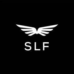SLF Letter Initial Logo Design Template Vector Illustration