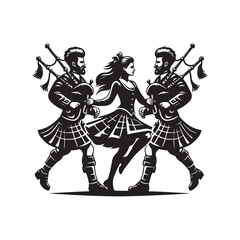 Highland Dance Vector (2).eps