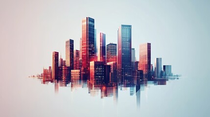 Obraz premium Architecture logo with sleek geometric designs and symbolic building elements for professional branding and business themes