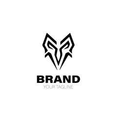 Vulture Logo. Vulture Logo Design. Vulture Logo Brand. Vulture Logo Vector Design Isolated on White Background