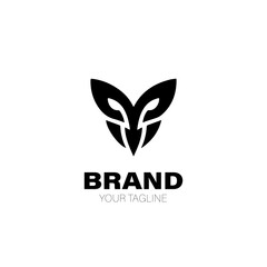 Vulture Logo. Vulture Logo Design. Vulture Logo Brand. Vulture Logo Vector Design Isolated on White Background