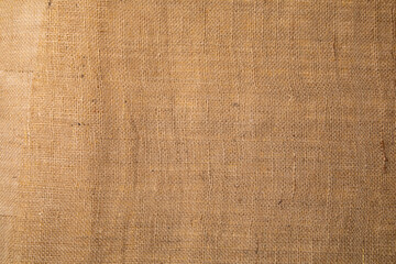Top view Background texture of cotton woven fabric