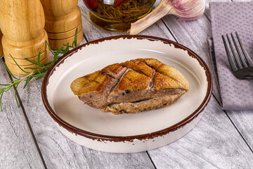 Delicous roasted duck breast fillet