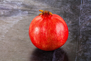 Ripe sweet juicy pomegranate fruit