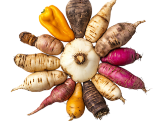 Healthy Canna Root Vegetable Close Up