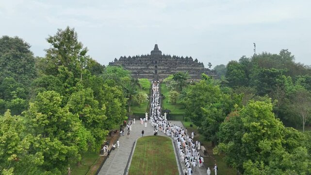 Vesak Day at Borobudur Temple