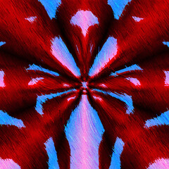 red and blue abstract 