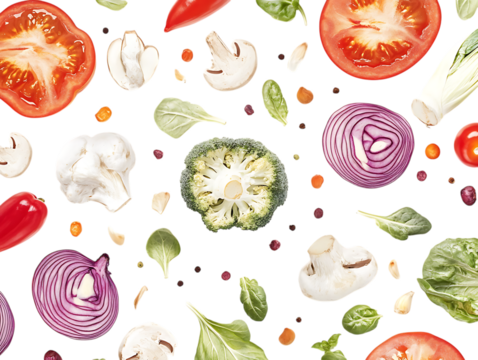 Nutritious Cush Cush Vegetables Close Up