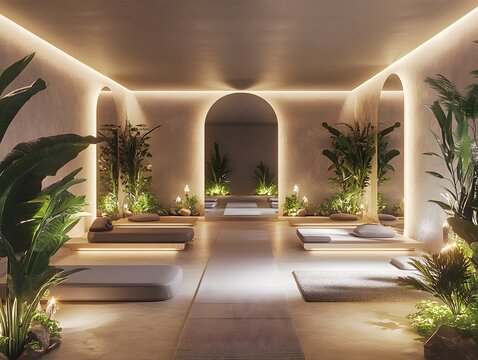 Serene Spa Interior Design for Modern Relaxation & Wellness
